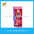 Kailili fashion girl pink-glod hair solid doll , the joint can be moving YX002974